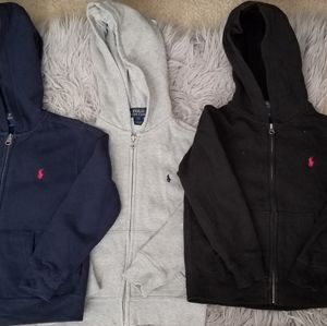 5t toddler boys Polo Ralph Lauren hoodies